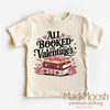 All Booked For Valentine's Day Shirt - Valentine's Tee by Madi Moosh