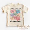 Valentine's Day Candy Hearts Shirt - Valentine's Tee by Madi Moosh