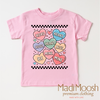 Valentine's Day Candy Hearts Shirt - Valentine's Tee by Madi Moosh