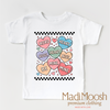 Valentine's Day Candy Hearts Shirt - Valentine's Tee by Madi Moosh