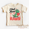 I Steal Hearts T-Rex Valentine's Day Shirt - Dinosaur Valentine's Tee by Madi Moosh