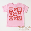 Candy Hearts And Bows Valentine's Day Shirt - Valentine's Tee by Madi Moosh