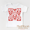Candy Hearts And Bows Valentine's Day Shirt - Valentine's Tee by Madi Moosh