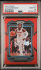 Graded 2022 Panini Prizm Jalen Brunson #11 Red Prizm Basketball Card PSA 10 Gem Mint