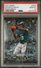 Graded 2021 Panini Prizm Devonta Smith #PB10 Prizm Break Rookie RC Football Card PSA 10 Gem Mint