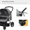 Travel Pet Stroller with Adjustable Handlebar by Furr Baby Gifts