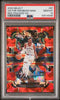 Graded 2023 Panini Select Victor Wembanyama #87 Red Cracked Ice Rookie RC Basketball Card PSA 10 Gem Mint by Hall of Fame Sports Memorabilia