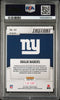 Graded 2024 Panini Instant NFL Malik Nabers #43 Rookie RC Football Card PSA 9 Mint