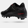 Velocity 3.0: Football Cleats - Black Cobra Skin