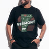 Vermont State Vintage Shirt by EnjoyMyDesign LLC