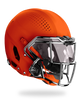 Vicis Zero2 Elite Youth Football Helmet with Titanium Facemask & Oakley Eye Shield- Matte Colors