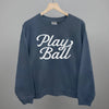 Play Ball (Vintage Script White) by Ivy + Cloth