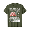 Vintage Patriotic American Flag & Soldier T-Shirt – "Stand for Freedom" Bold Slogan by Dog Mom Hat