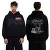 Vintage Peterbilt Big Rig Semi Truck Graphic Hoodie – Retro American Trucker Pullover, 18-Wheeler Highway Legend Sweatshirt, Unisex Heavy Blend