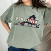 Virginia State Vintage Shirt by EnjoyMyDesign LLC
