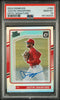 Graded 2024 Panini Donruss Justin Crawford #164 Optic Signature Rookie RC Baseball Card PSA 10 Gem Mint