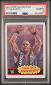 Graded 2021 Topps Living WWE Steve Austin #1 Wrestling Card PSA 10 Gem Mint