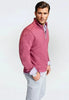 Voey Quarter Zip Sweatshirt - Wine by Buki