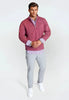 Voey Quarter Zip Sweatshirt - Wine by Buki