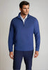 Voey Quarter Zip Sweatshirt - Tokyo Blue by Buki