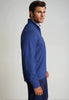 Voey Quarter Zip Sweatshirt - Tokyo Blue by Buki