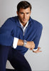 Voey Quarter Zip Sweatshirt - Tokyo Blue by Buki