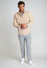 Voey Quarter Zip Sweatshirt - Camel by Buki