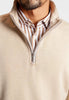 Voey Quarter Zip Sweatshirt - Camel by Buki