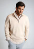 Voey Quarter Zip Sweatshirt - Camel by Buki