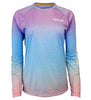 Women's Fish Scale L/S UV Fishing Shirt by Hook & Tackle