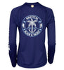 Women's Nautical L/S UV Fishing Shirt by Hook & Tackle