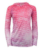 Women's Waves L/S UV Fishing Hoodie by Hook & Tackle