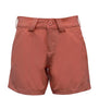 Women's Coastland 4-Way Stretch Short - NE Red by Hook & Tackle