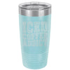 Iced Coffee Addict 20 oz Polar Camel Tumbler by Anchored Grace Boutique