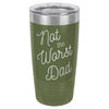 Not the Worst Dad 20 oz Polar Camel Tumbler by Anchored Grace Boutique