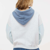 MAMA Colorblock Cropped Hoodie – Soft Sueded Mom Sweatshirt by Hey Jude Graphic Tees