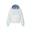MAMA Colorblock Cropped Hoodie – Soft Sueded Mom Sweatshirt by Hey Jude Graphic Tees