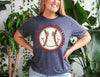 Baseball Vibes Graphic Tee by Anchored Grace Boutique