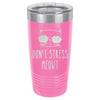 Don't Stress Meowt 20 oz Polar Camel Tumbler by Anchored Grace Boutique