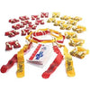 52 12 Red/12 Light Gold Belts and Flag Kit by Markwort