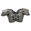Markwort Football Shoulder Pads - Youth Medium - Grey by The Bat Flip Shop
