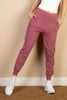 High Waisted Wide Waistband Joggers