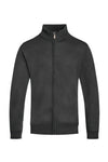 Mens Solid Full Zip Sweater