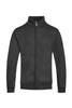Mens Solid Full Zip Sweater