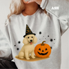 Halloween Witchy Dogs Shirt or Sweatshirt – Cute Unisex Fall Graphic Tee, Relaxed Fit - Part1 by Dog Mom Hat