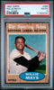 Graded 1962 Topps All Star Willie Mays #395 Baseball Card PSA 4 VG-EX by Hall of Fame Sports Memorabilia