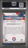 Graded 2023 Topps Bowmans Best Wyatt Langford #TP30 Top Prospects Rookie RC Baseball Card PSA 10 Gem Mint
