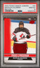 Graded 2023 Upper Deck Team Canada Juniors Macklin Celebrini #97 Red Foil Rookie RC Hockey Card PSA 10 Gem Mint