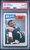 Graded 1987 Topps William The Refrigerator Perry #55 Football Card PSA 10 Gem Mint