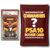 Washington Commanders PSA 10 Graded Rookie Card Mystery Pack